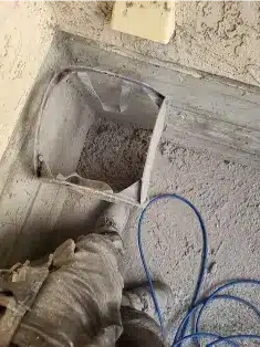 Lint found during dryer vent cleaning spokane