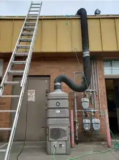 Vacumm system for Air duct cleaning