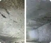 Spokane air duct cleaning before and after