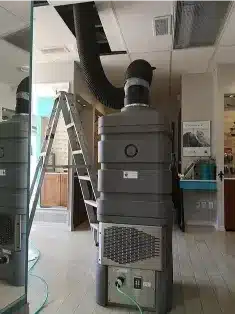 Air Duct Cleaning System Setup