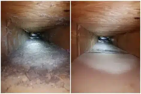 Air duct cleaning spokane before and after